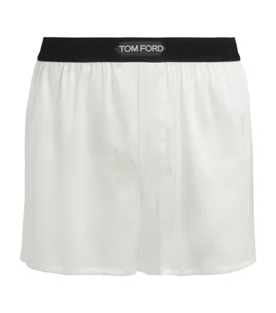 Tom Ford Stretch-silk Boxer Shorts