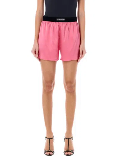 Tom Ford Stretch Silk Satin Boxer Shorts