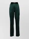Tom Ford Stretch Silk Satin Straight Pants