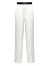 Tom Ford Stretch Silk Satin Pj Pants