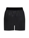 Tom Ford Peach-feel Silk Satin Pj Shorts In Multi