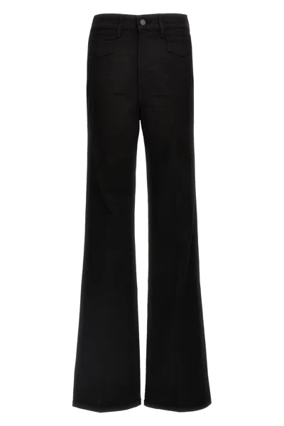 TOM FORD TOM FORD 'STRETCH TWILL DENIM WIDE FLARE' JEANS
