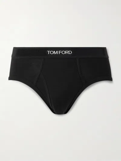 Tom Ford Dual Pack Comfort Fit Boxer Briefs In Black