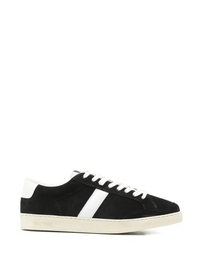 TOM FORD STRIPE DETAIL SNEAKERS