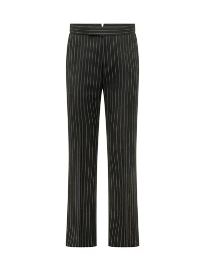 Tom Ford Stripe Straight Pant In Multi