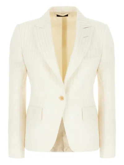 TOM FORD STRIPED BLAZER