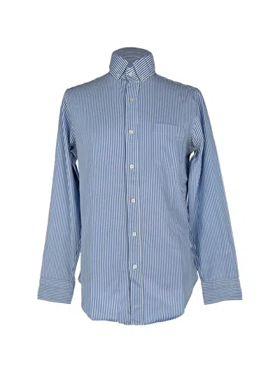 Pre-owned Tom Ford Striped Button-down Shirt In Blue