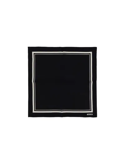 TOM FORD TOM FORD TONAL FRAME POCKET SQUARE SCARF