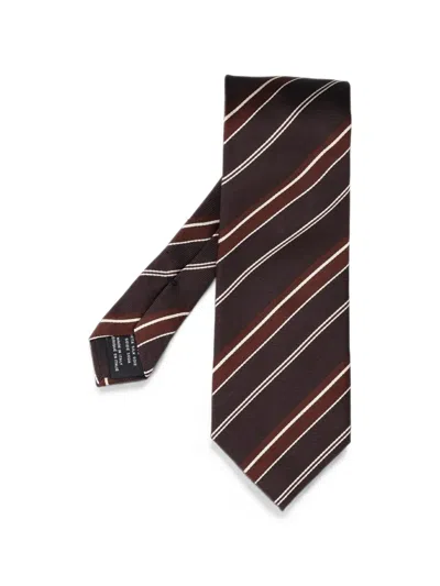 TOM FORD STRIPED SILK TIE