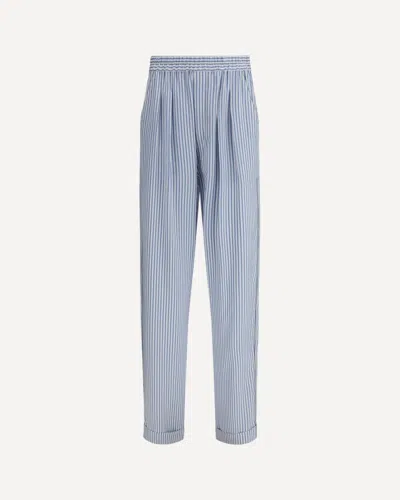 TOM FORD STRIPED SILK TROUSERS