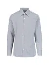 Tom Ford Striped Pattern Button-down Collar Long Sleeves Shirt