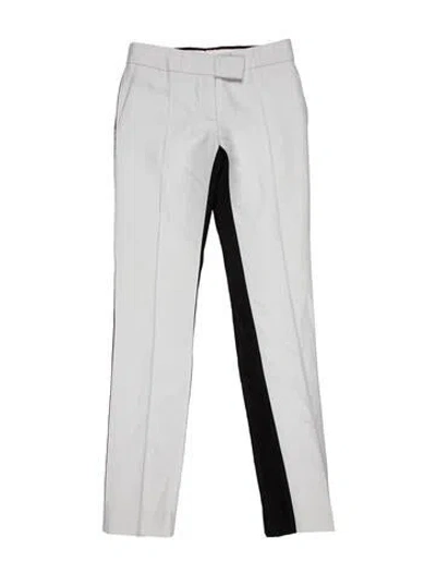 Pre-owned Tom Ford Striped Straight Leg Pants In Multi