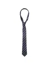 Tom Ford Regimental Tie Striped Pattern Slim Shape In Black
