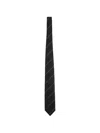 Tom Ford Silk Tie Regular Width Diagonal Stripe Design In Black