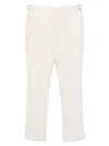 Tom Ford Striped Trousers In Nude