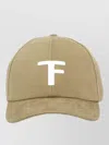 Tom Ford Structured Hat Curved Brim Silhouette In Green