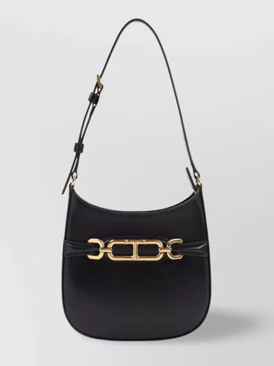 Tom Ford Structured Mini Shoulder Bag In Black
