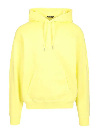TOM FORD YELLOW HOODIE