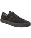 TOM FORD TOM FORD SUEDE & LEATHER SNEAKER
