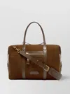 Tom Ford Suede Travel Bag With Leather Inserts
