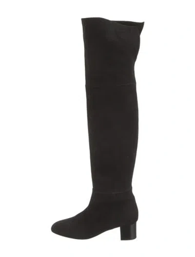 Pre-owned Tom Ford Suede Boots In Black