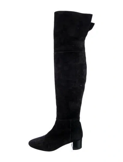Pre-owned Tom Ford Suede Boots In Black