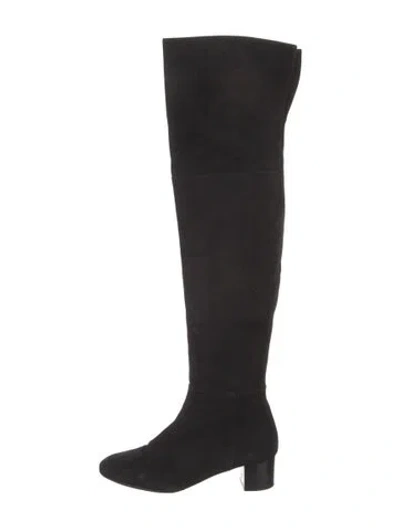 Pre-owned Tom Ford Suede Boots In Black