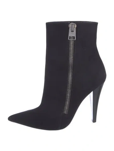 Pre-owned Tom Ford Suede Boots In Black