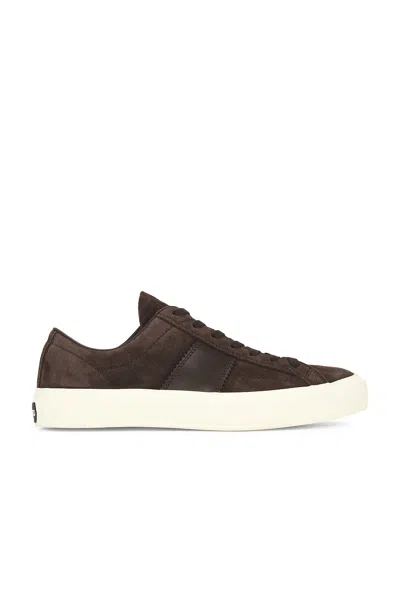 TOM FORD SUEDE CAMBRIDGE SNEAKER