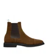 Tom Ford Suede Chelsea Boots In Brown