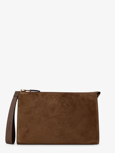 Tom Ford Suede Clutch