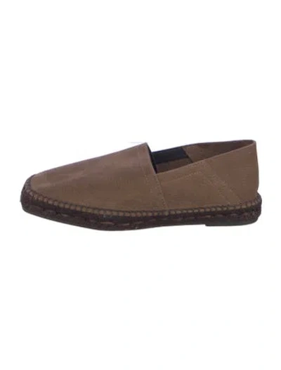 Pre-owned Tom Ford Suede Espadrilles In Brown