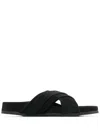 Tom Ford Crossover Logo Strap Slip In Schwarz