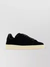 Tom Ford Suede Low-top Sneakers Warwick Silhouette Toe Rubber Sole In Black