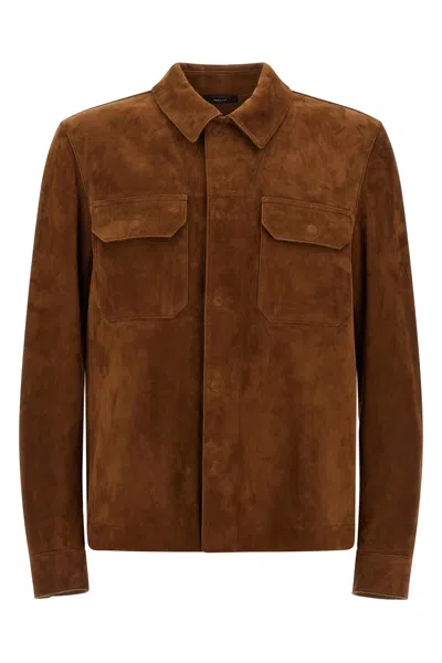 TOM FORD SUEDE OVERSHIRT