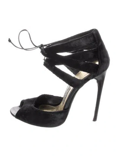 Pre-owned Tom Ford Suede Pumps In Black