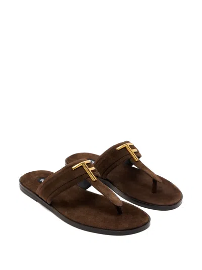 Tom Ford Suede Sandals