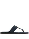 Tom Ford Suede Sandals In Blue