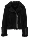 TOM FORD TOM FORD SUEDE SHEARLING JACKET