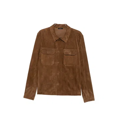 TOM FORD SUEDE SHIRT JACKET