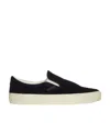 Tom Ford Suede Slip-on Sneakers In Nude