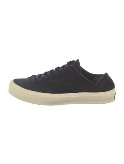 Pre-owned Tom Ford Suede Sneakers In Blue