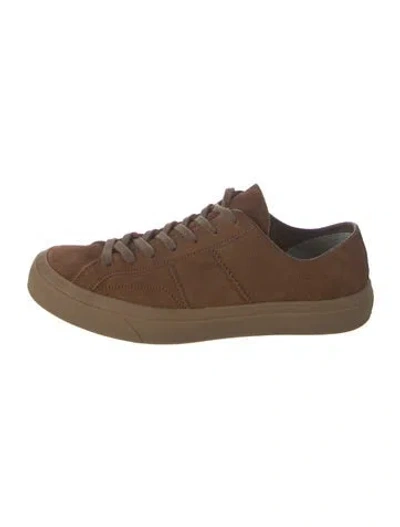 Pre-owned Tom Ford Suede Sneakers In Brown