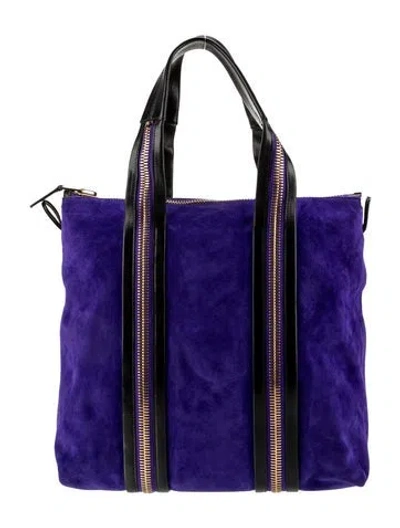 Pre-owned Tom Ford Suede Tote In Multi