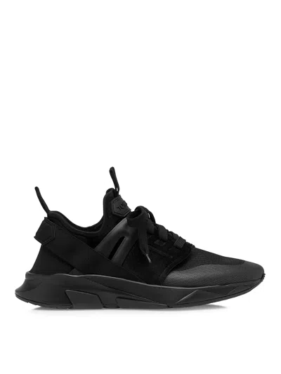 Tom Ford Nylon Sneakers In Black