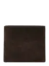 Tom Ford Suede Wallet Wallets, Card Holders Brown In Brown