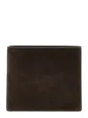 Tom Ford Suede Wallet Wallets, Card Holders Brown