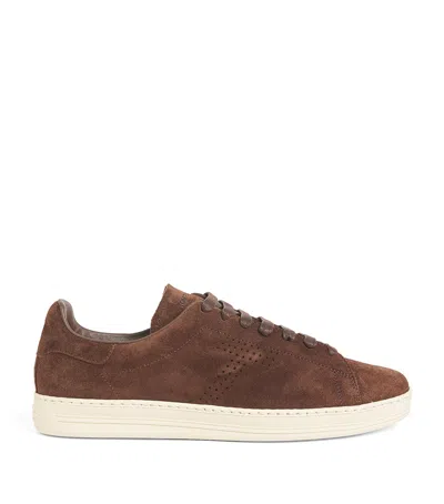 TOM FORD SUEDE WARWICK SNEAKERS