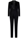 Tom Ford Two-piece Single-breasted Dinner Suit In Black