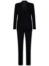 Tom Ford Black Wool Suit With Single-breasted Blazer
